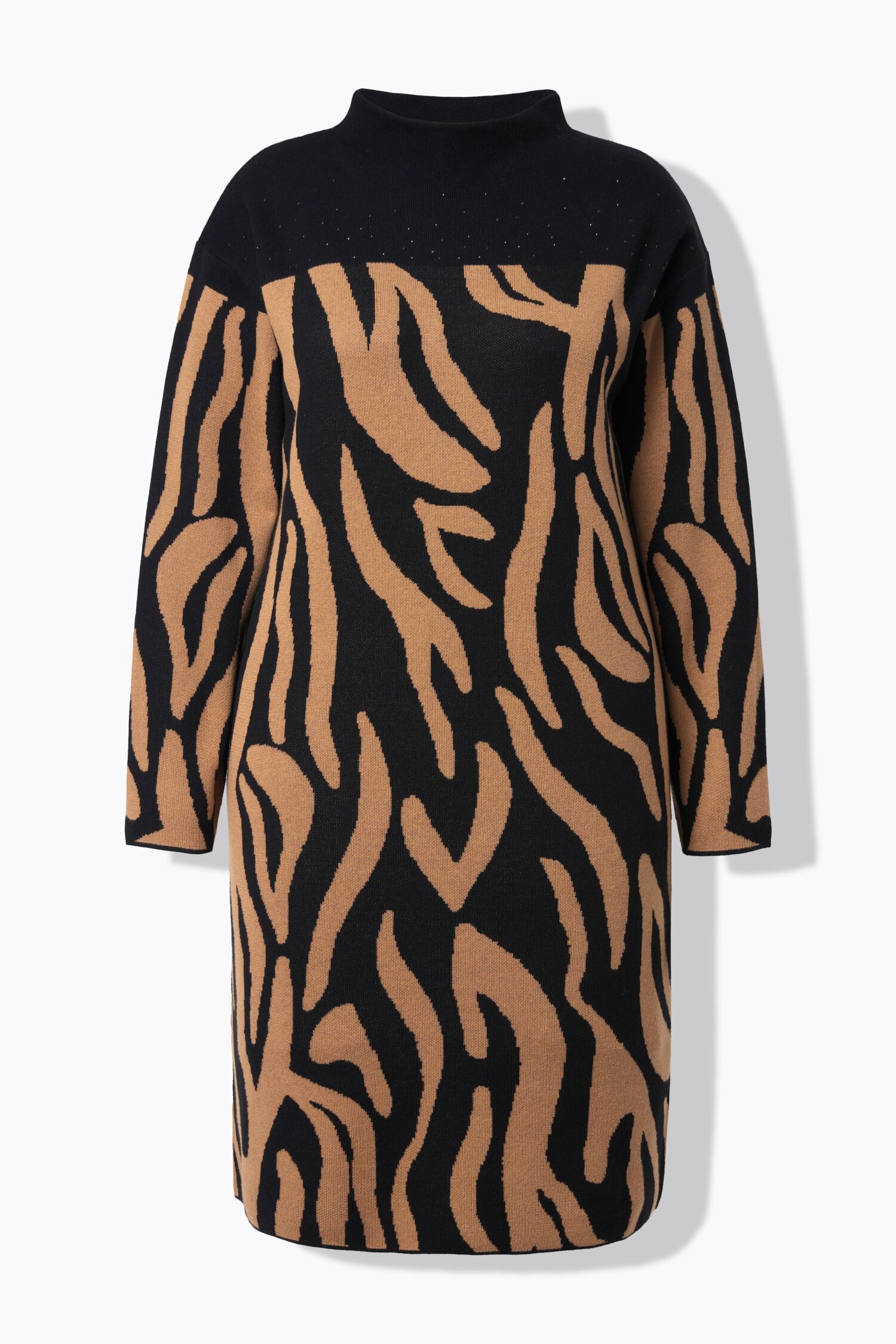 Φόρεμα oversized με μοτίβο zebra