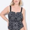Μαγιό με print paisley και μαλακά cups