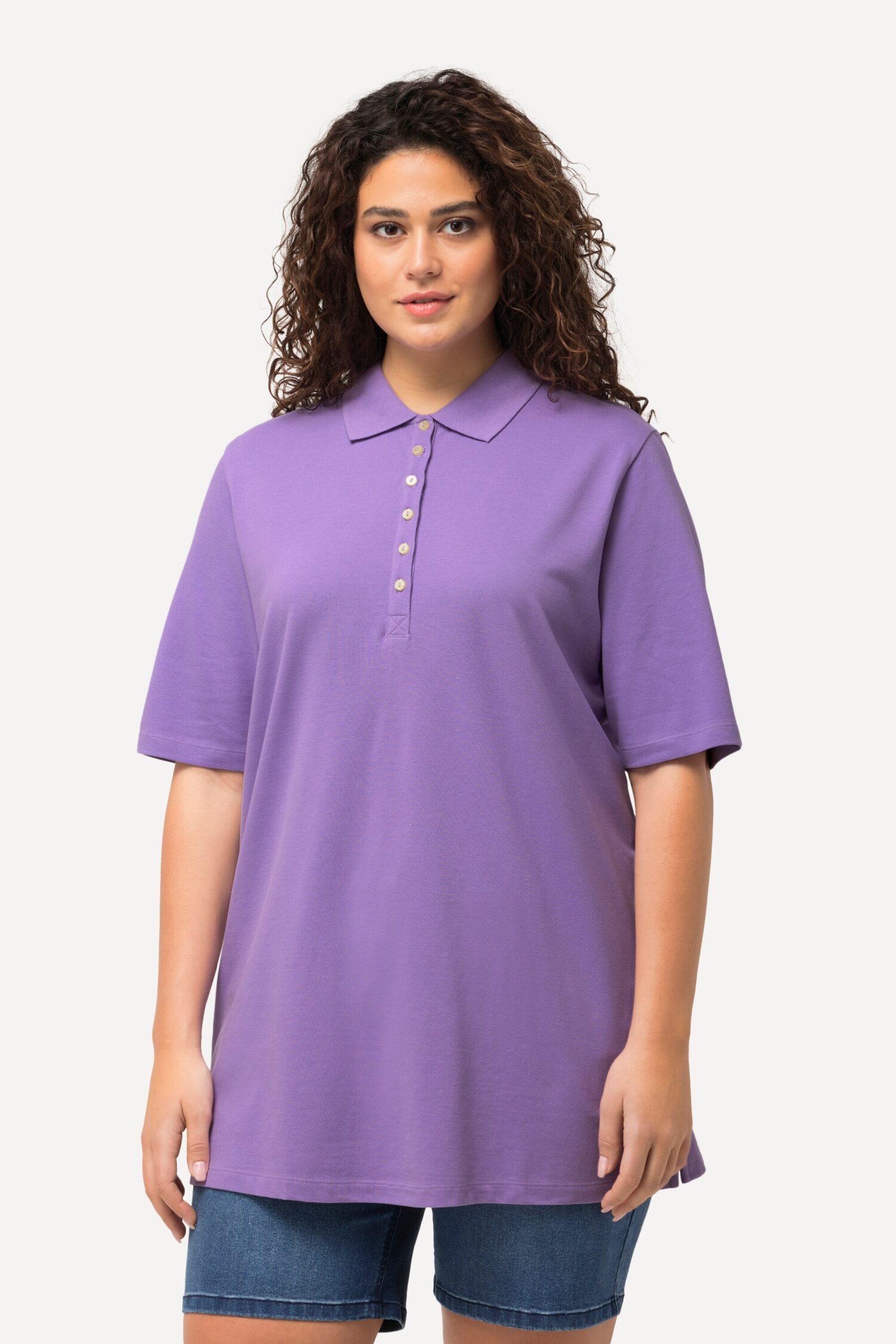 Μπλούζα polo Basic, με κοντό μανίκι