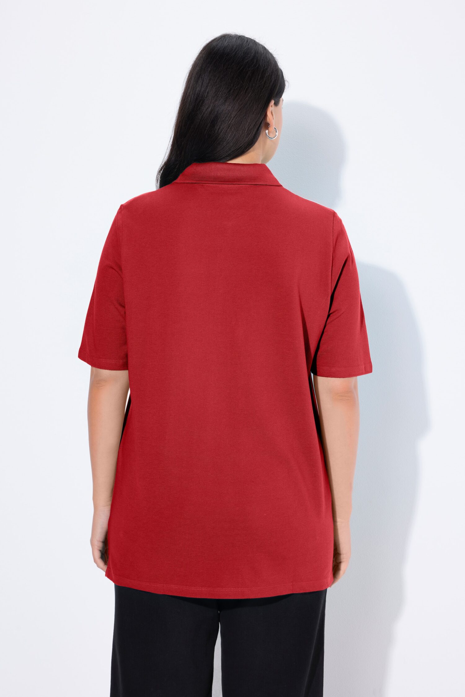 Μπλούζα polo Basic, με κοντό μανίκι