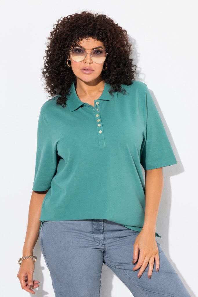 Μπλούζα polo Basic, με κοντό μανίκι