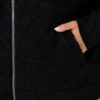 Μπουφάν με κλασική εφαρμογή, από teddy fleece με ανάγλυφο σχέδιο