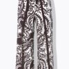 Παντελόνα σε wrap look με μοτίβο paisley