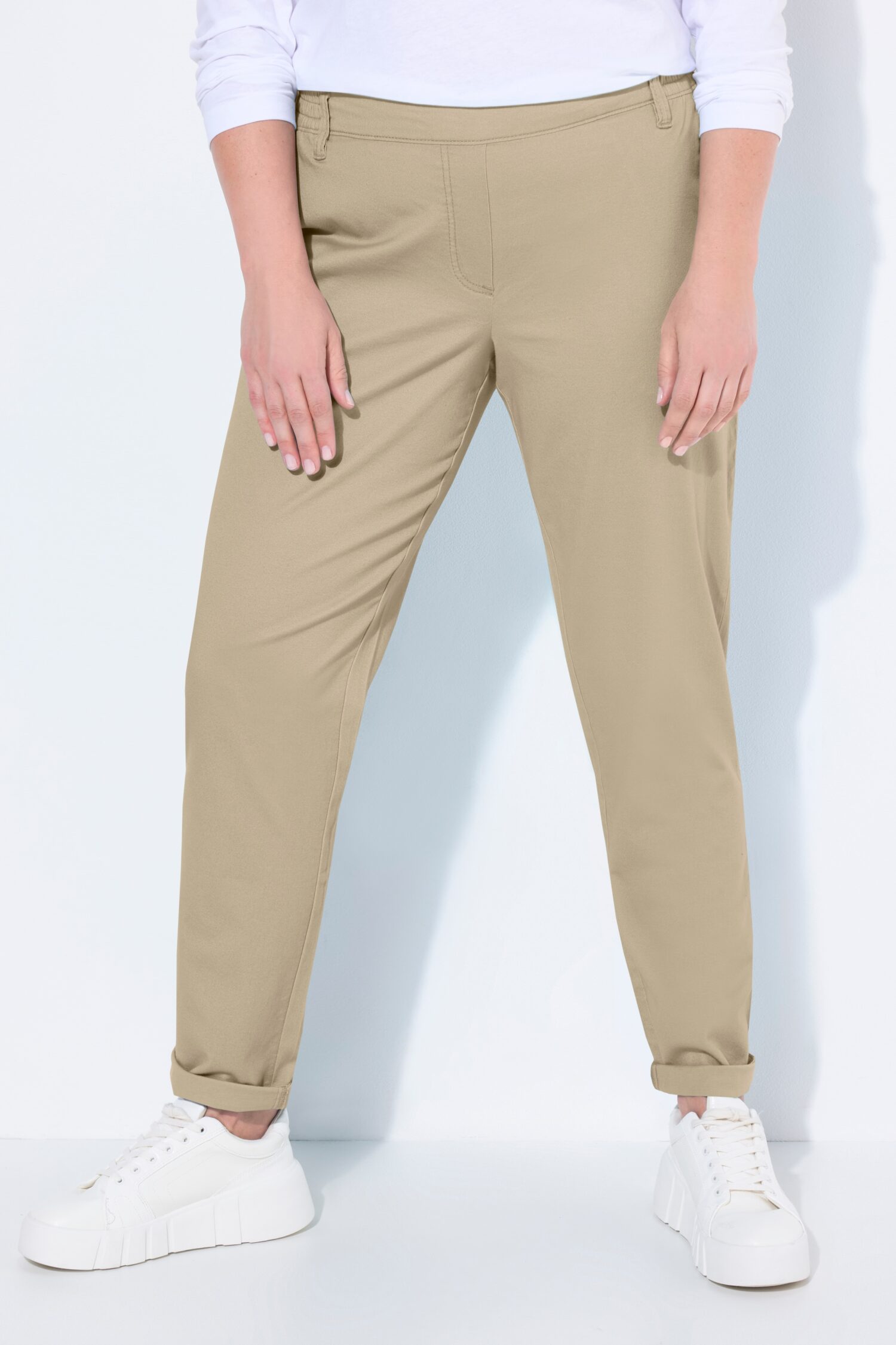 Παντελόνι Chino, με ελαστική μέση
