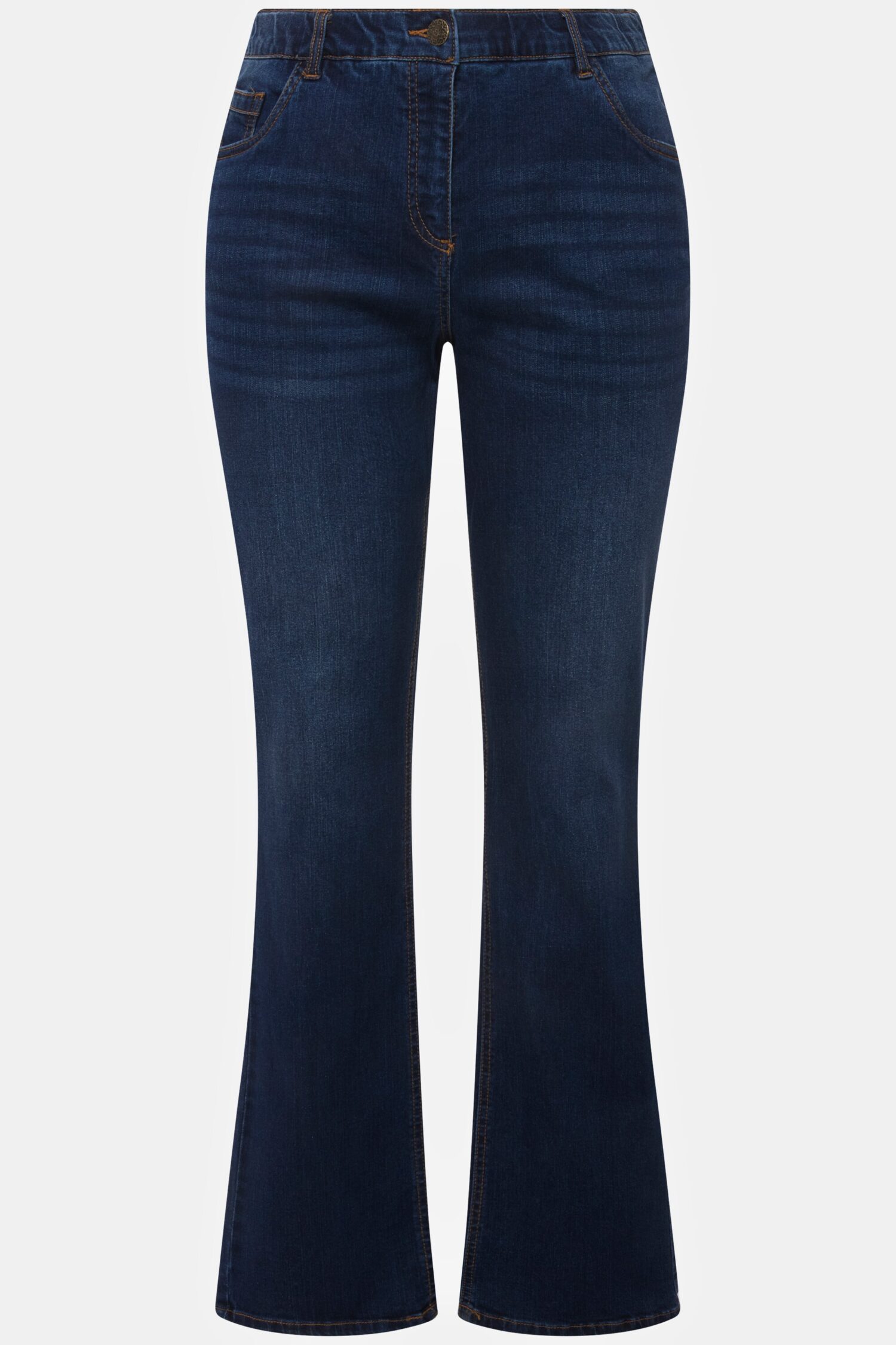 Παντελόνι τζιν bootcut, σε άνετη, ίσια γραμμή