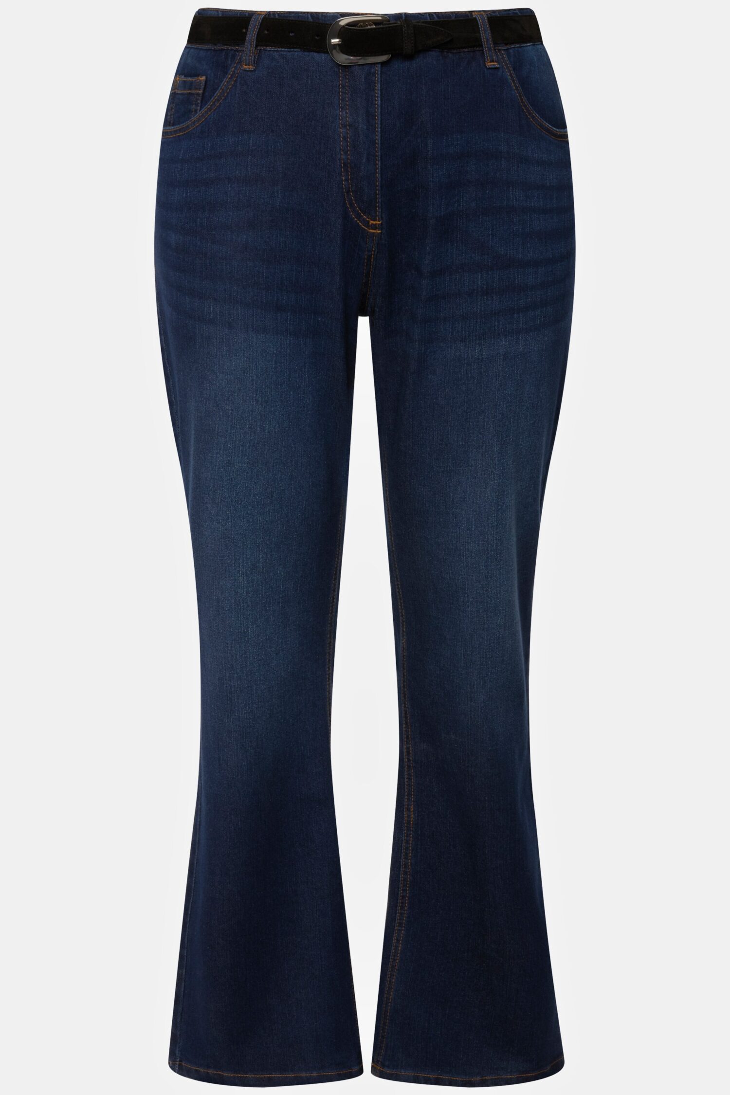 Παντελόνι τζιν bootcut, σε άνετη, ίσια γραμμή