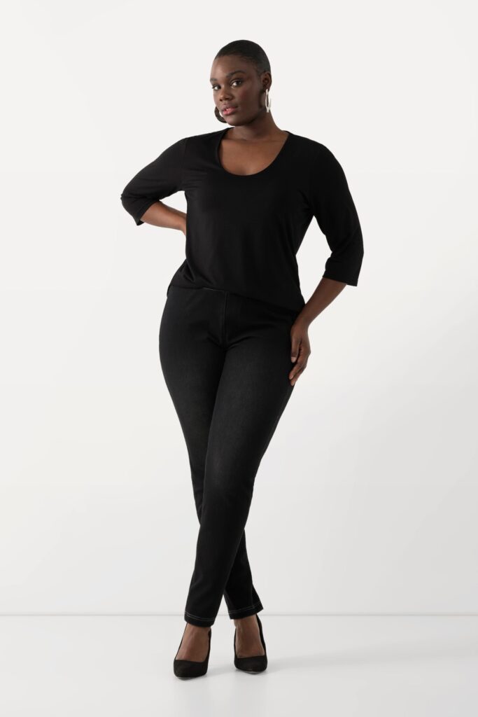 Παντελόνι τζιν, Slim Fit, με ελαστική μέση