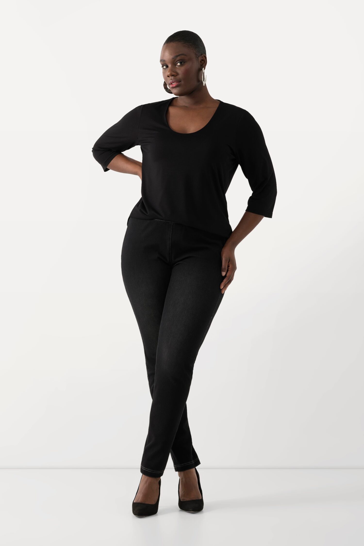 Παντελόνι τζιν, Slim Fit, με ελαστική μέση
