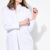 Πουκάμισο μονόχρωμο, μακρύ, oversized
