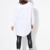 Πουκάμισο μονόχρωμο, μακρύ, oversized