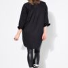 Πουκάμισο μονόχρωμο, μακρύ, oversized