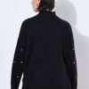 Πουλόβερ oversized με διακοσμητικές πέτρες στο μπροστινό μέρος