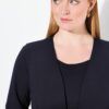 Σακάκι και μπλούζα μαζί 2 σε 1, κλασική εφαρμογή