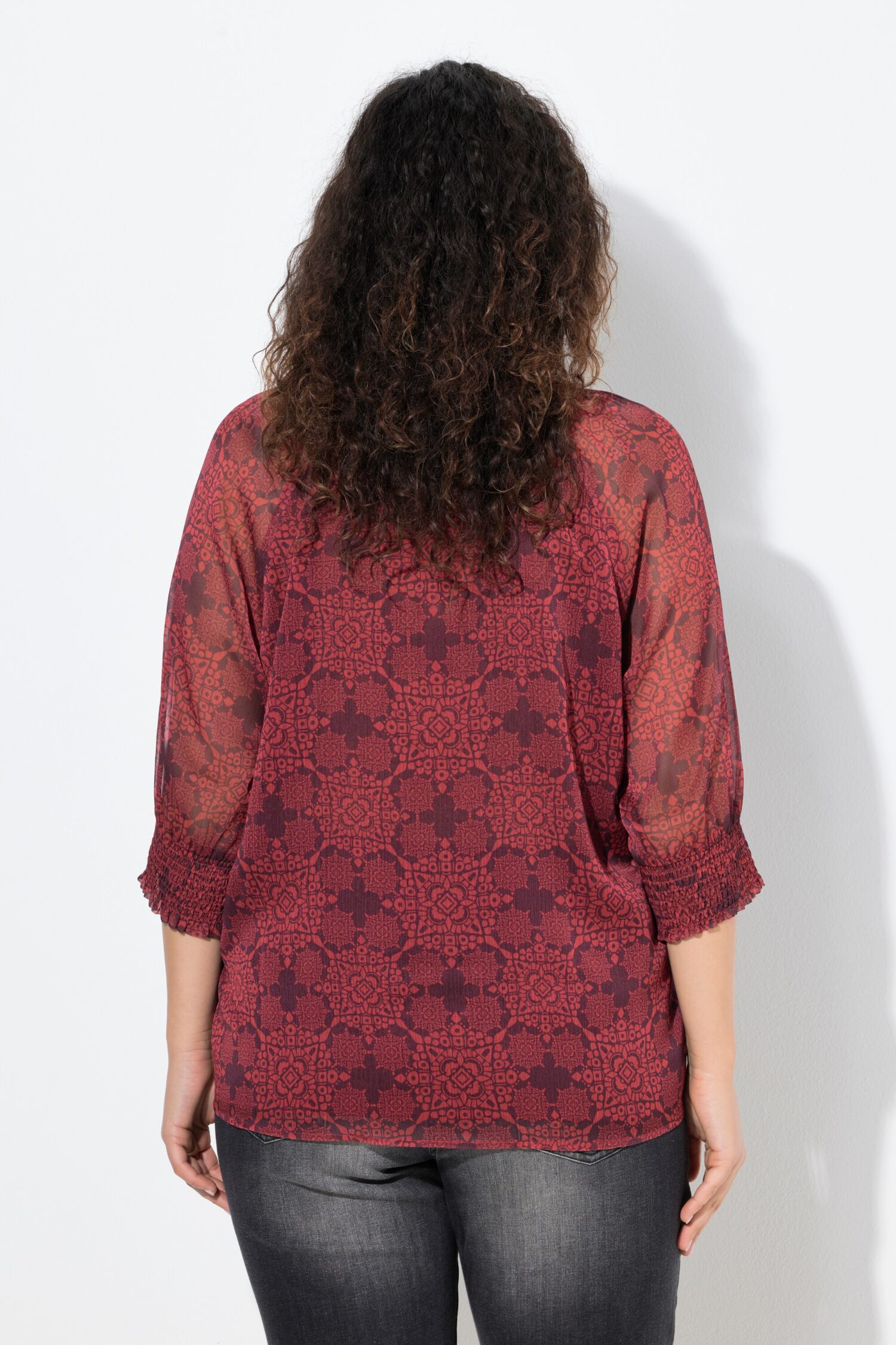 Τουνίκ oversized με μανίκια 3/4