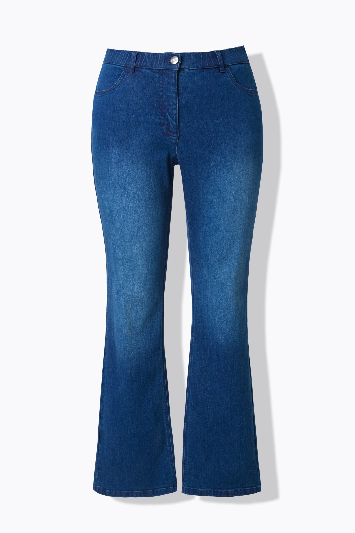 Τζιν παντελόνι Marie, bootcut με ελαστική μέση και τσέπες