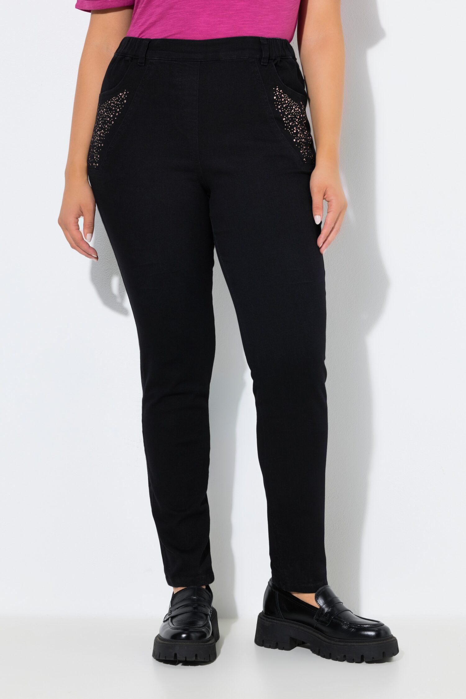 Τζιν παντελόνι Sienna fit με denim όψη