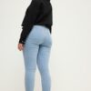 Τζιν παντελόνι skinny με μοτίβο και τσέπες