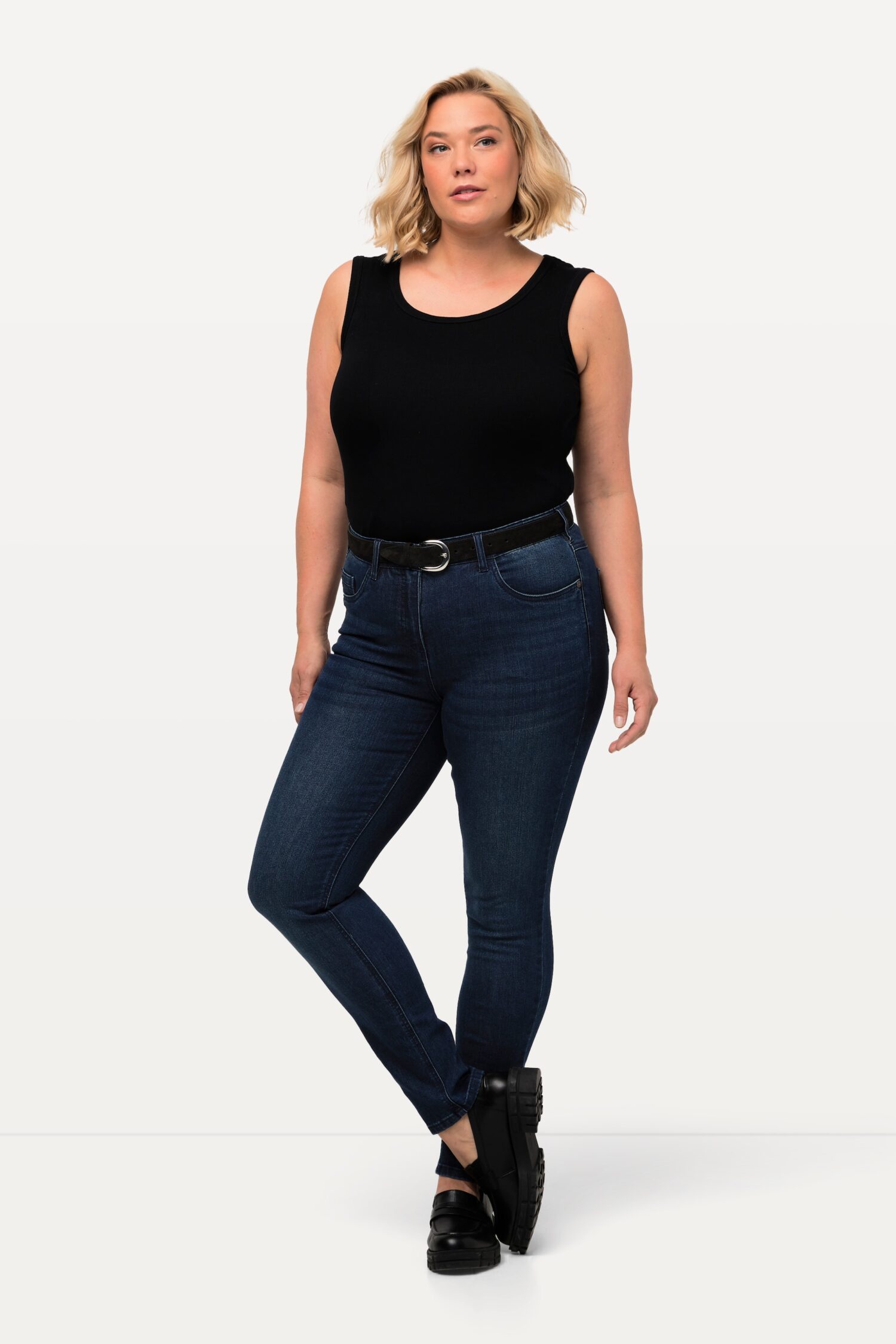 Τζιν παντελόνι skinny Sarah, ψηλόμεσο. 5 τσεπο,