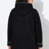 Ζακέτα, από μαλακό teddy fleece στο εσωτερικό και κουκούλα
