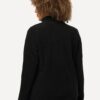 Ζακέτα fleece με φερμουάρ, όρθιο γιακά και μακριά μανίκια