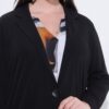 Blazer σε χαλαρή εφαρμογή με κουμπιά
