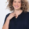 Φόρεμα με λαιμόκοψη τουνίκ και σούρα στο πλάι