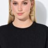 Φόρεμα μίντι oversized με ντραπέ και μικρό μεταλλικό κούμπωμα στη μέση