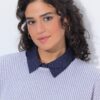Γιακάς πουά με κουμπιά