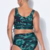 Μπικίνι σλιπ με camouflage print