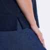 Μπλούζα φούτερ oversized με πλαϊνά σκισίματα