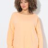 Μπλούζα φούτερ oversized με στρογγυλή λαιμόκοψη