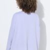 Μπλούζα φούτερ oversized με στρογγυλή λαιμόκοψη