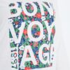 Μπλούζα με σχέδιο Bon Voyage και μανίκια 3/4