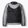 Μπλούζα oversized με layers και animal print