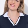 Μπλούζα πόλο με ριγέ μανσέτες