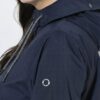 Μπουφάν ελαφρύ σε γραμμή Α, αντιανεμικό με ρυθμιζόμενη κουκούλα