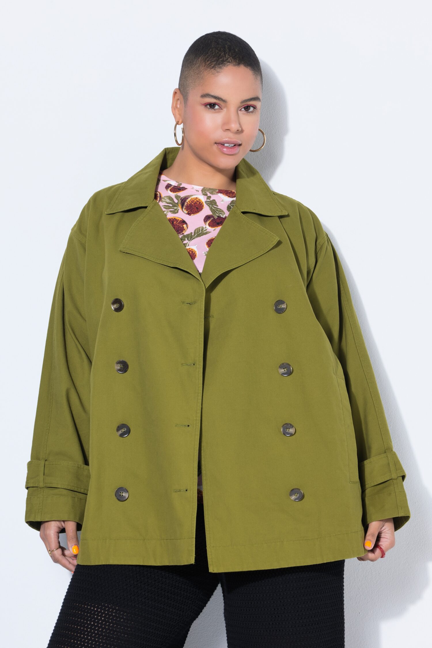 Μπουφάν oversized σε boxy fit, υψηλής ποιότητας