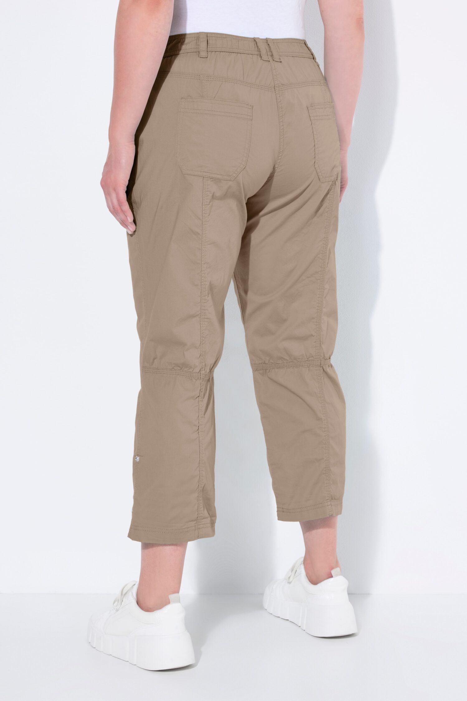 Παντελόνι cargo 7/8, σε φαρδιά γραμμή