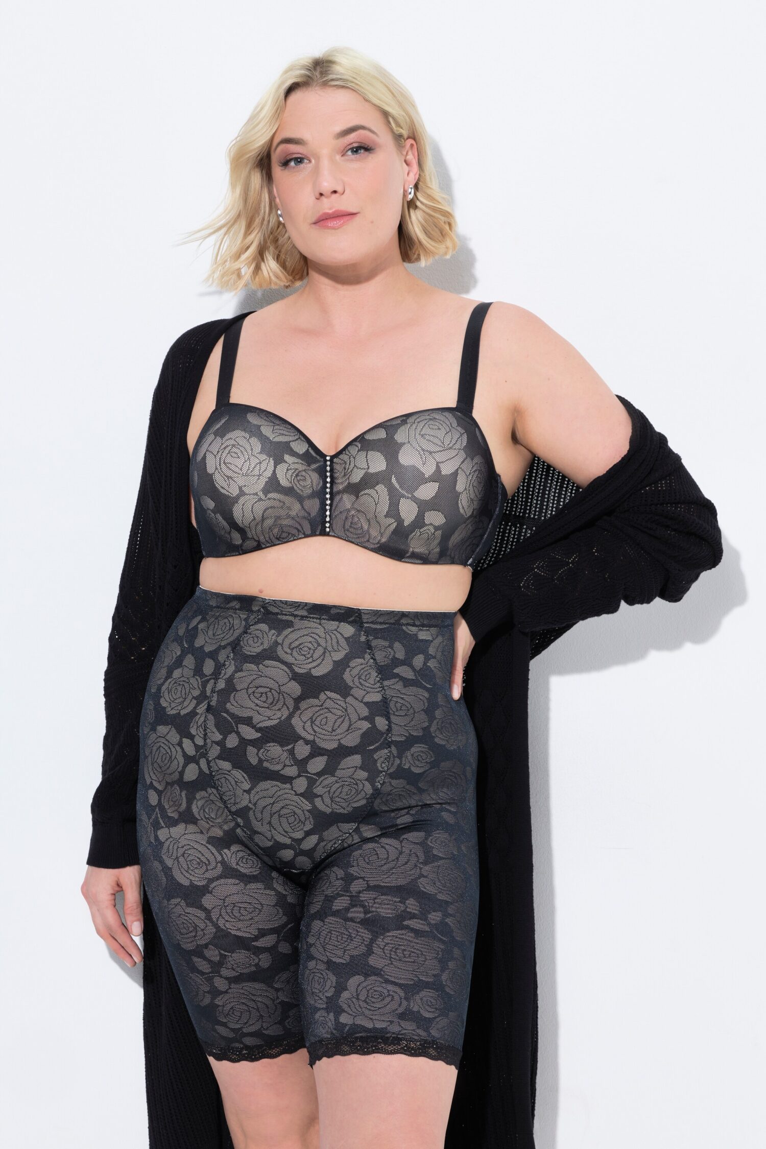 Panty bodyforming ψηλόμεσο με δαντέλα