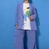 Σακάκι oversized με διακριτικές παγιέτες