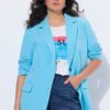 Σακάκι oversized με κουμπιά