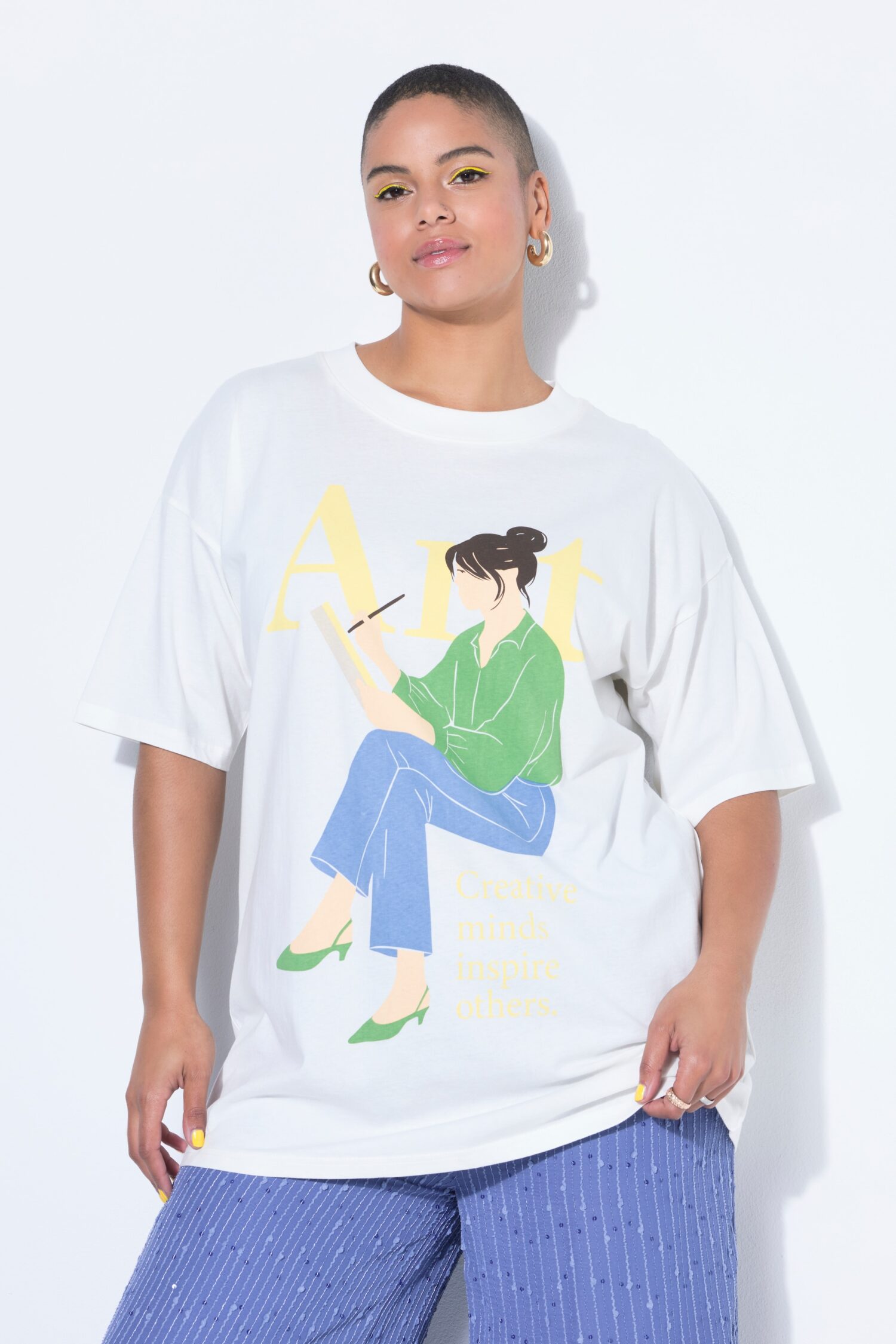 T-shirt με τύπωμα Art