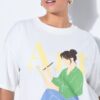 T-shirt με τύπωμα Art