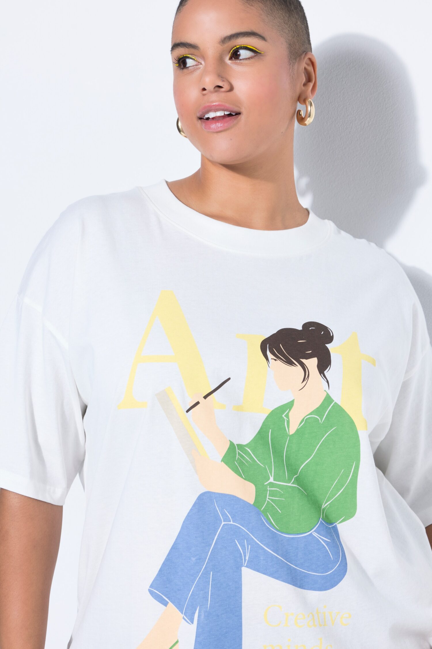 T-shirt με τύπωμα Art