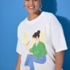T-shirt με τύπωμα Art