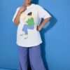 T-shirt με τύπωμα Art