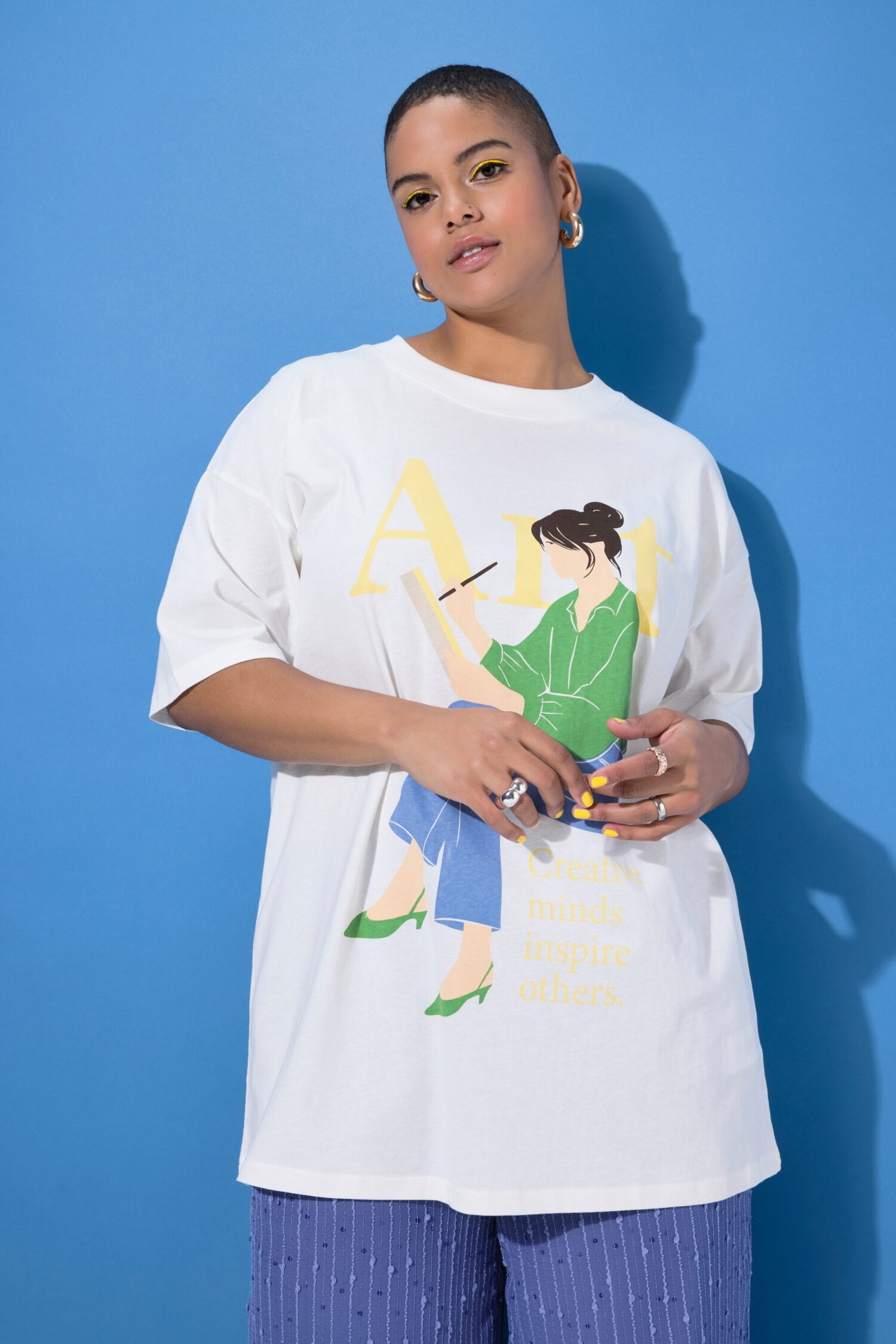 T-shirt με τύπωμα Art
