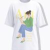 T-shirt με τύπωμα Art