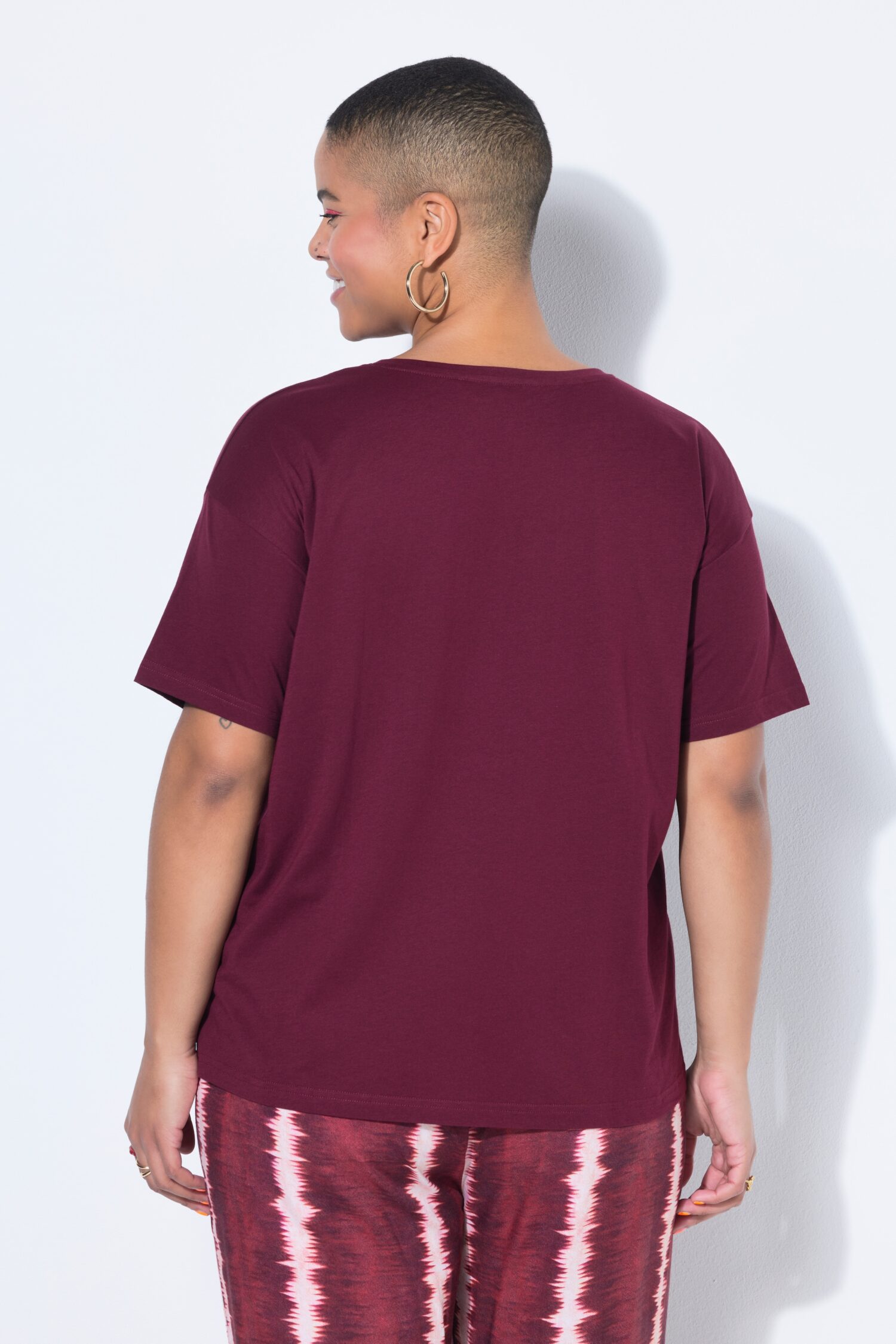 T-shirt oversized με τύπωμα 90's