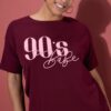T-shirt oversized με τύπωμα 90's